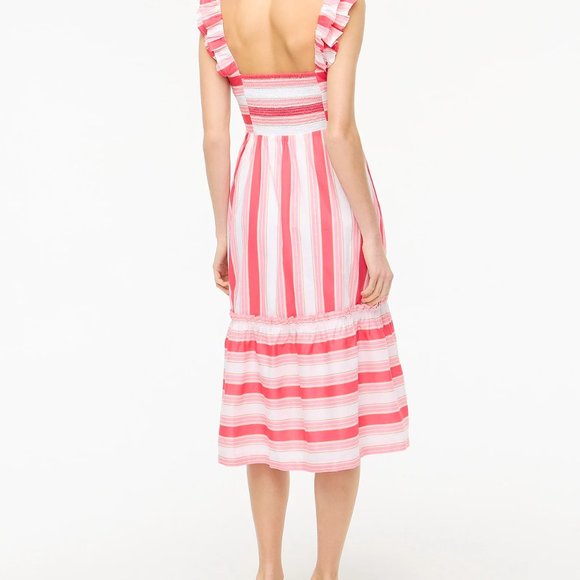 JCrew Factory NWT squareneck midi dress, size 6 - Picture 5 of 5